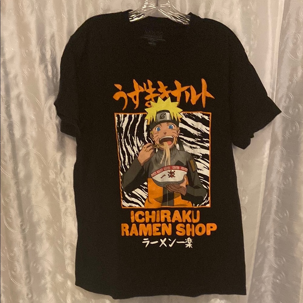 Naruto Ichiraku Ramen Shop Shirt Men’s Size Large 🔥 YB5